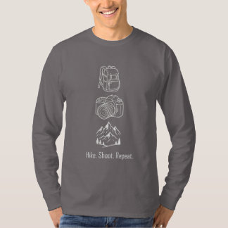T-shirt Cadeau de photographie de randonnée – Hike Shoot R