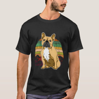T-shirt Cadeau de repoussage de Bulldog Français Hommes à 
