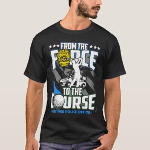 T-shirt Cadeau de retraite drôle de golf pour inspecteur d