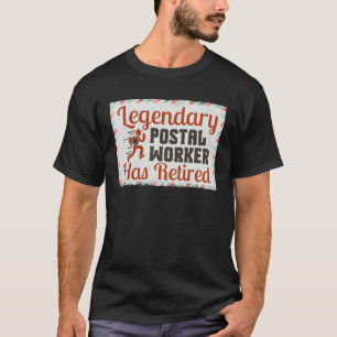 T-shirt Cadeau de retraite pour facteur produit Boîte aux