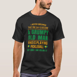 T-shirt Cadeau de retraite pour hommes paddleball retraite