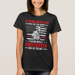 T-shirt Cadeau de sapeur-pompier pour hommes Drôle de sape