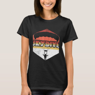 T-shirt Cadeau de saut en parachute pour les sports de par