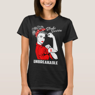 T-shirt Cadeau de sensibilisation aux accidents vasculaire
