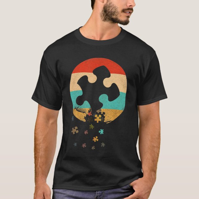 T-shirt Cadeau de Sensibilisation sur l'autisme mignonne l (Devant)