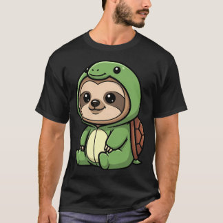 T-shirt Cadeau de Slothurtle animal mignon