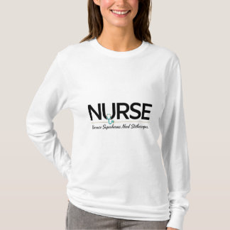 T-shirt Cadeau de soins infirmiers pour stéthoscope mou po