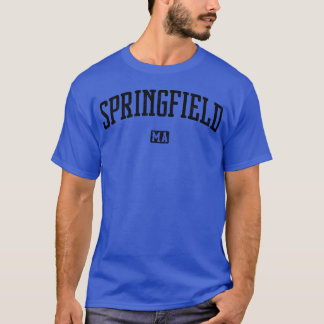 T-shirt Cadeau de Springfield Massachusetts