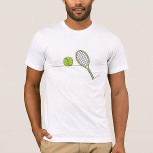 T-shirt Cadeau de tennis de l'amant   de tennis