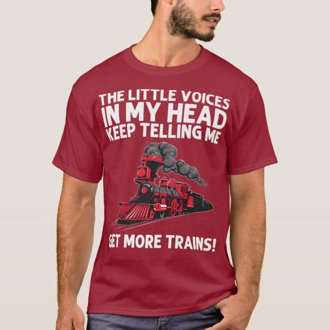 T-shirt Cadeau De Train cool Pour Hommes Chemin De Fer Pub (Devant)