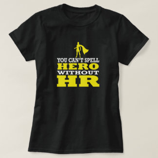 T-shirt cadeau de travailleur en ressources humaines - Vou