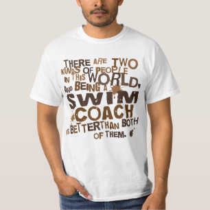 T-shirt Cadeau d'entraîneur de bain