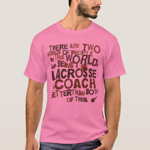 T-shirt Cadeau d'entraîneur de lacrosse