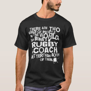 T-shirt Cadeau d'entraîneur de rugby