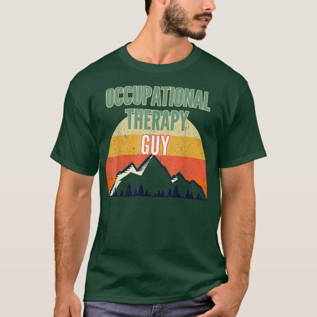 T-shirt Cadeau d'ergothérapie pour les hommes (Devant)