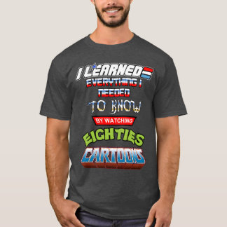 T-shirt Cadeau dessin animé des années 80