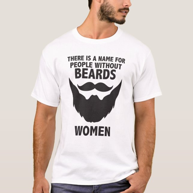 T-SHIRT CADEAU D'IMPRESSION DE NOUVEAUTÉ DE S DE BARBE DE (Devant)