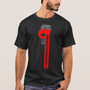 T-shirt Cadeau d'outil de plomberie, tuyauterie de tuyaute