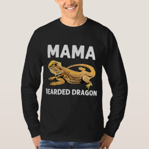 T-shirt Cadeau Dragon À Porte Pour Maman Femmes Pogona Li