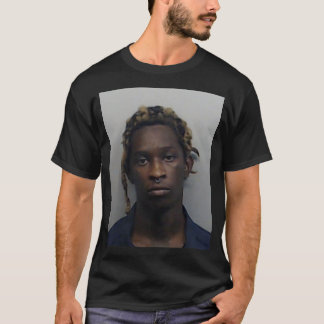 T-shirt Cadeau drôle d'ami Younghug Mugshot ami drôle