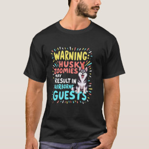 T-shirt Cadeau drôle d'anniversaire Chien Husky 1