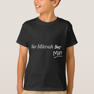T-shirt Cadeau drôle de Barre-Mitzvah de Garçon-à-Man