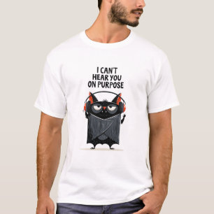 T-shirt Cadeau drôle de chauve-souris vampire Je ne vous e