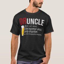 Cadeau drôle de chemise de Druncle pour oncle Beer