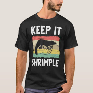 T-shirt Cadeau drôle de crevette pour hommes femmes pêche