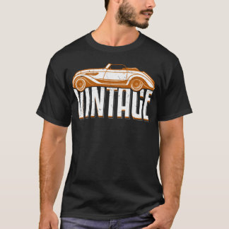 T-shirt Cadeau drôle de garçon de voiture ancienne de voit