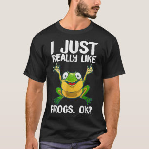 T-shirt Cadeau drôle de grenouille pour enfants hommes fem