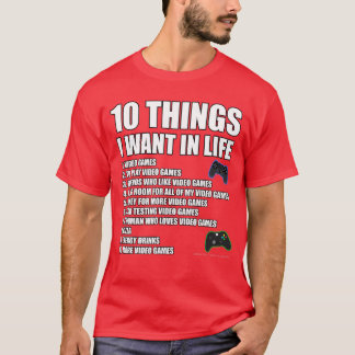 T-shirt Cadeau drôle de jeu vidéo pour homme, garçon, nouv