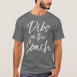 T-shirt Cadeau drôle de la femme de l'entraîneur de la par
