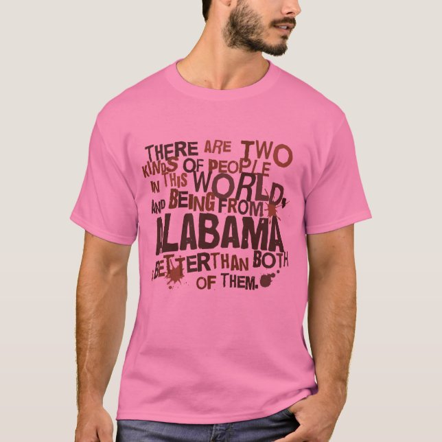 T-shirt Cadeau (drôle) de l'Alabama (Devant)