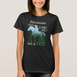 T-shirt cadeau drôle de maman fille de cheval monter se se