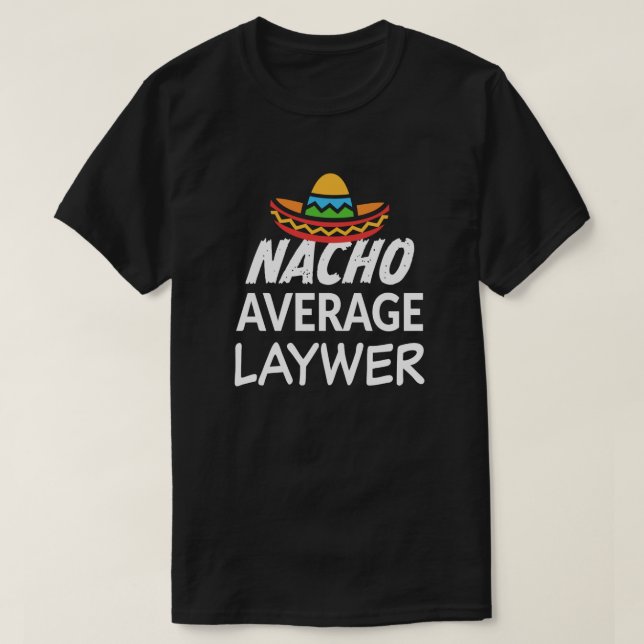 T-shirt Cadeau drôle de mandataire de chemise moyenne (Design devant)