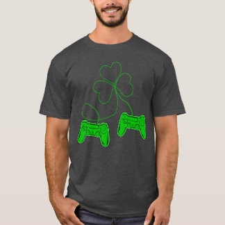 T-shirt Cadeau drôle de Saint-Patrick pour un gif de jeu d