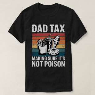 T-shirt Cadeau drôle de testeur d'empoisonnement de fast-f