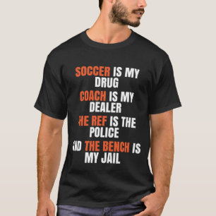 T-shirt Cadeau drôle du football pour des entraîneurs du