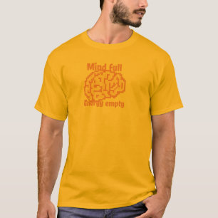 T-shirt Cadeau drôle Energie Vide Esprit Plein