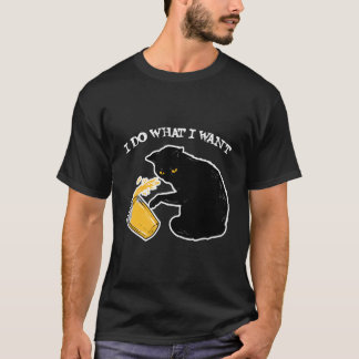 T-shirt Cadeau drôle pour amateur de chats Citation amusan