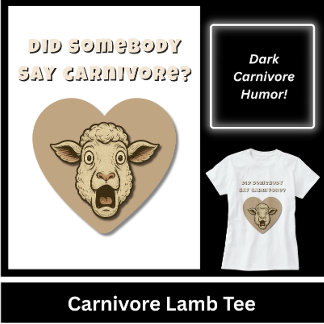 T-shirt Cadeau drôle pour amateur de viande d'agneau