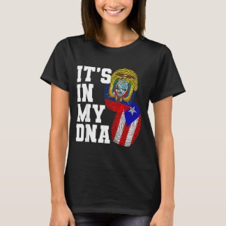 T-shirt Cadeau du drapeau du patrimoine ADN équatorien et
