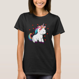 T-shirt Cadeau d'Unicorn Love