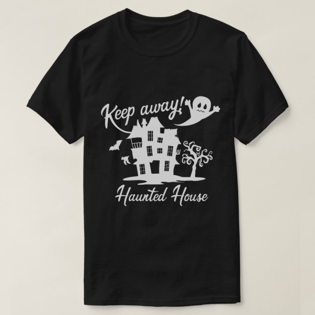 T-shirt Cadeau Éffrayant d'Halloween - Gardez-vous de la m (Design devant)