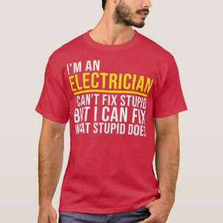 T-shirt Cadeau électronique Cadeau électricien cadeaux pou