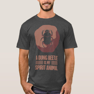 T-shirt Cadeau Entomologiste pour le dung Beetle - Beetle