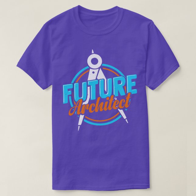T-shirt Cadeau étudiant en architecture de Future Architec (Design devant)