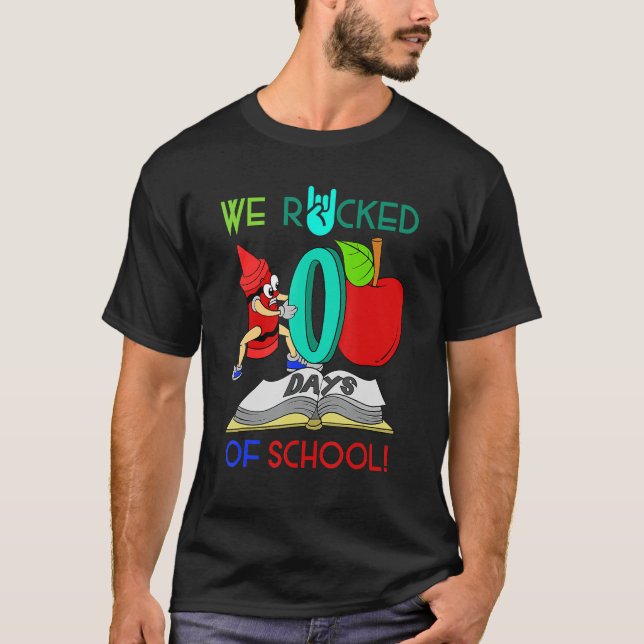 T-shirt Cadeau Étudiant Enseignant École Nous Avons Touché (Devant)