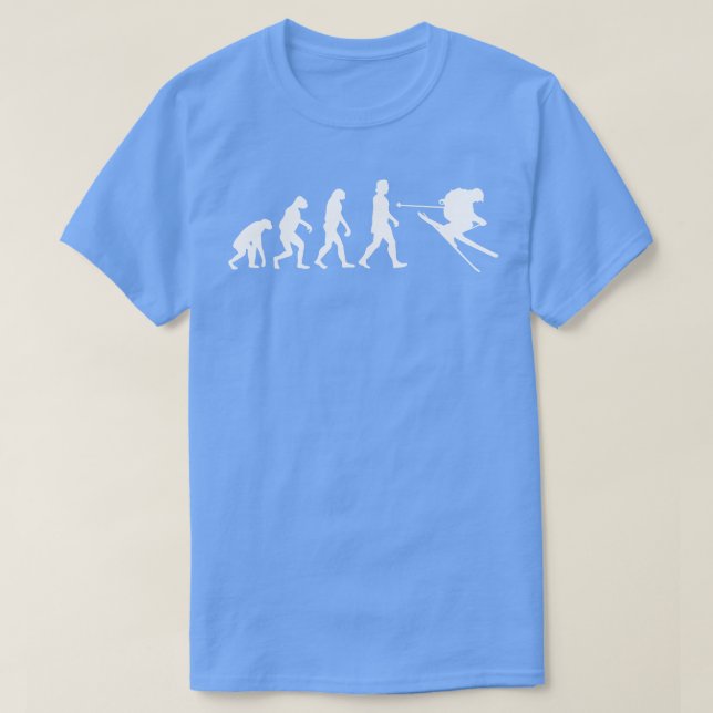 T-shirt Cadeau Evolution Ski (Design devant)